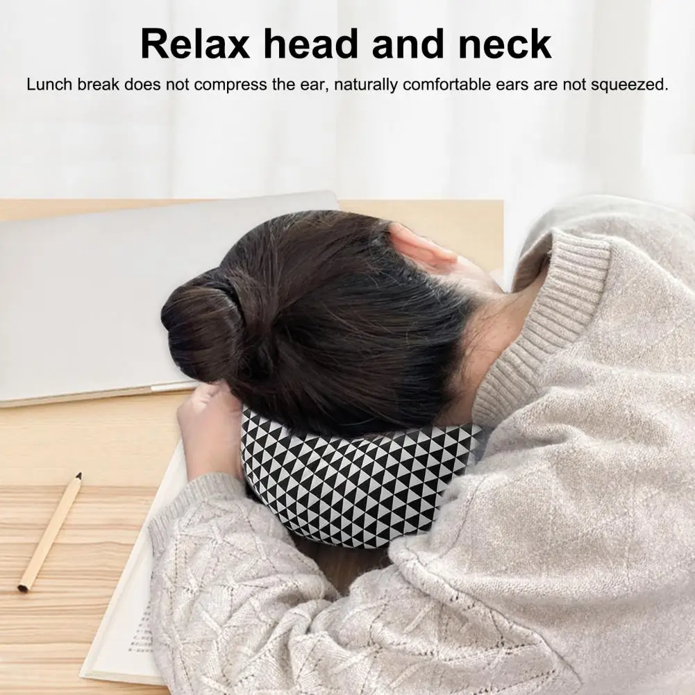 

Side Sleeping Ear Pillow Single Hole Ear Pillow Comfortable Piercing Pillows for Side Sleepers Relief from Ear Pain Pressure