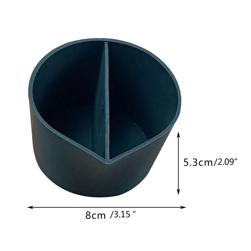 Y4QE 2/3/4/5Holes Silicone Mold Cup Dispenser Color Modulation Mini Cup for DIY Epoxy