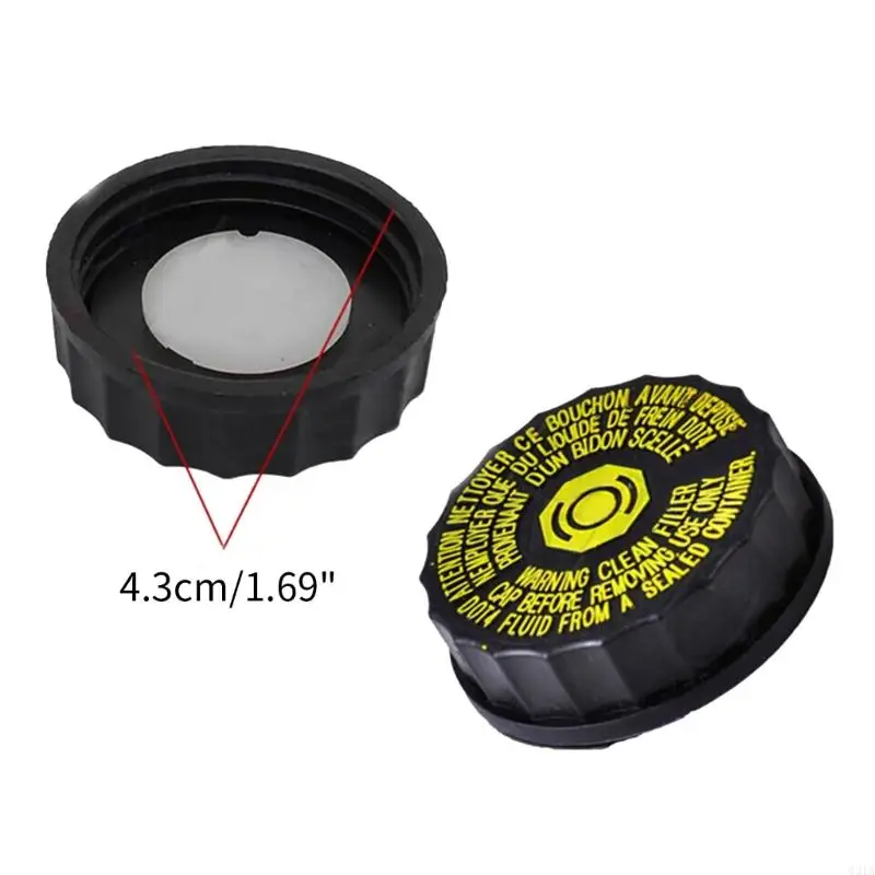 G2TA 1613328880 Car Brake Fluid Reservoir Bottle Cover Auto Accessories for Peugeot206 306 307 308 408 508 2008