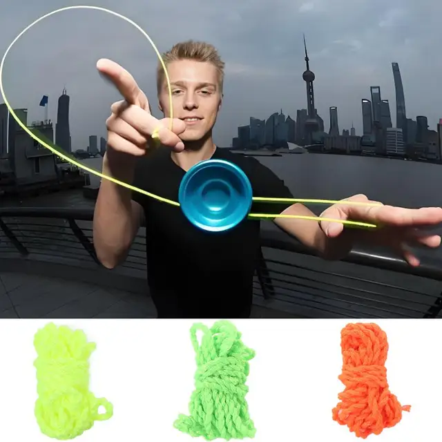 1.3M 24-Strand Yoyo Strings Nylon Cotton Bearing String Yoyo Ball Strings Professional Practice Training YoYo Rope Replacement 4