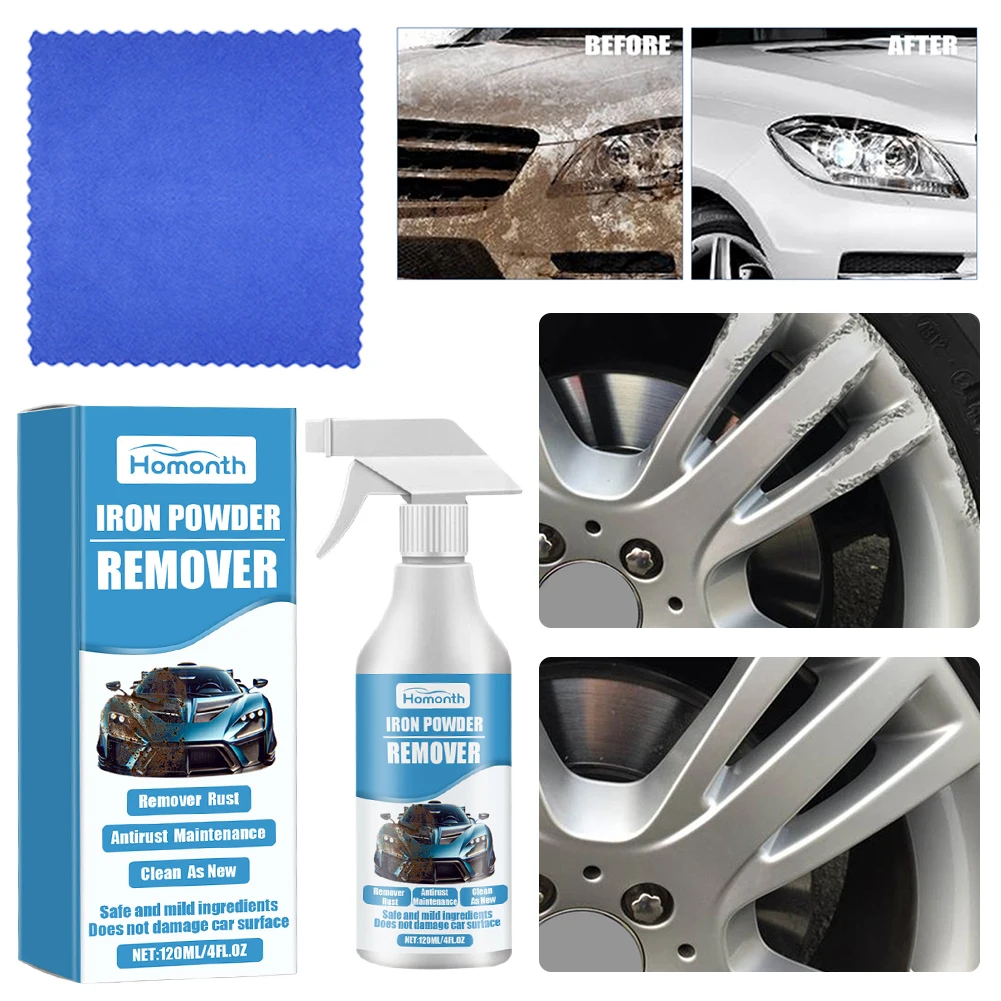 120ml Metal Cleaning Rust Spray Multi-Purpose Rust Remover Inhibitor Metal Paint Cleaner Iron Remover Maintenance Spray