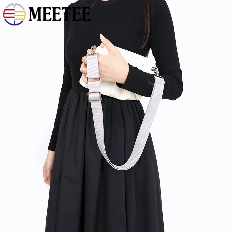 2-10M 20-50mm Nylon Webbing Bag Shoulder Strap To The Meter Belt Ribbon Decoration Binding Band Sewing Accessories