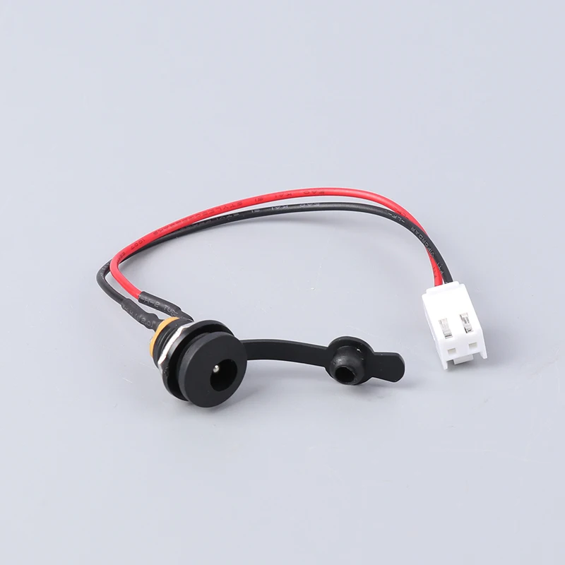 

Зарядный порт для электрического скутера, зарядное устройство T-head Plug для DC5, 5 х2, 1 мм, фотокабель, запасные аксессуары