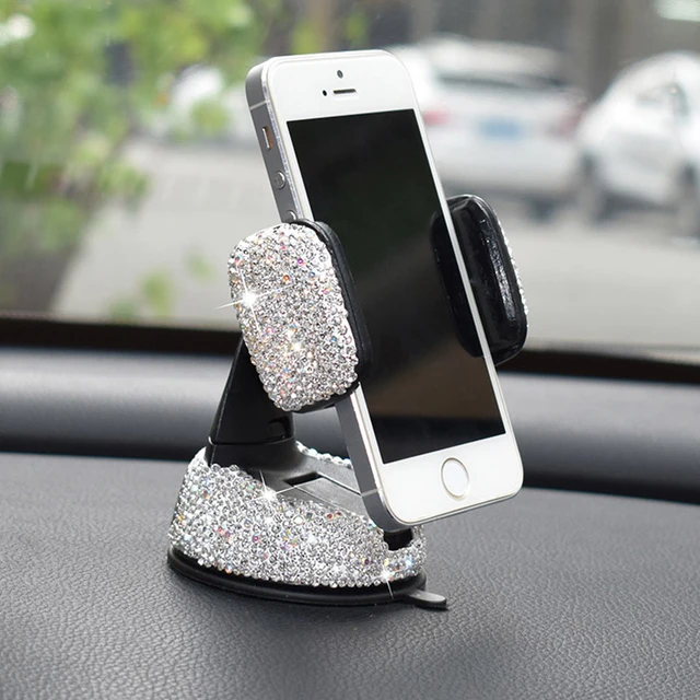 Crystal Diamond Support de téléphone de voiture universel