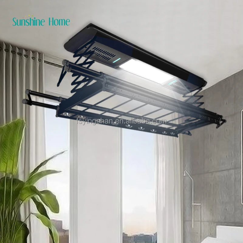 factory-oem-home-smart-drying-rack-custom-wall-hanger-hot-air-laundry