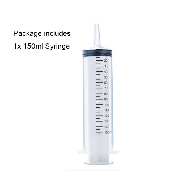 Large Capacity Syringe Reusable   Plastic Pump Nutrient Sterile Health Measuring Syringe pumping oil feeding enema glue filling Type7