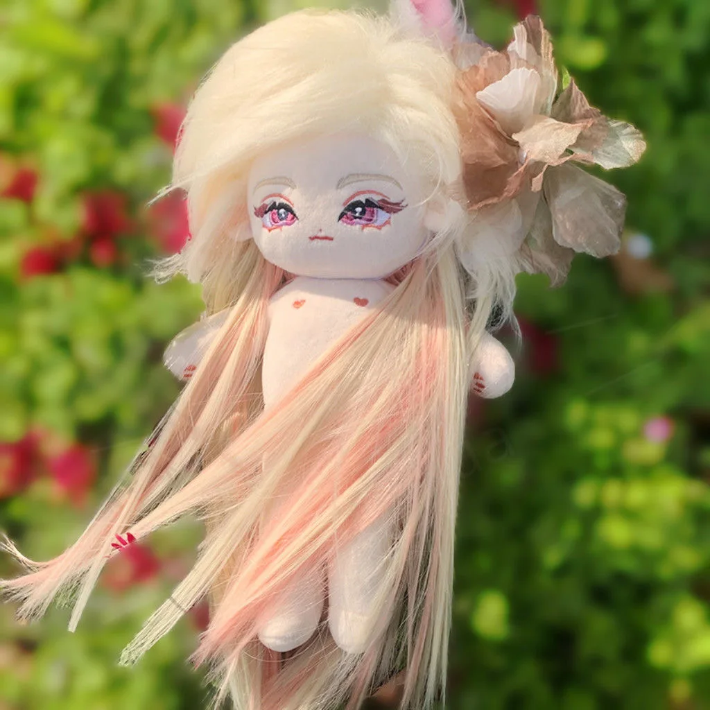 

Плюшевая Кукла Принцесса 32 см с длинными волосами, аниме без свойств, хлопковая набивная одежда, плюшевые игрушки, талисман, подарок