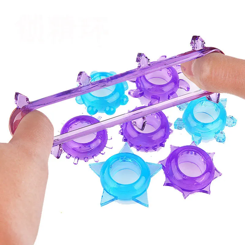 Penis Ring 1PC Silicone Cock Ring Premature Ejaculation Delay Impotence Aid Erection Sex Toys For Adult Men