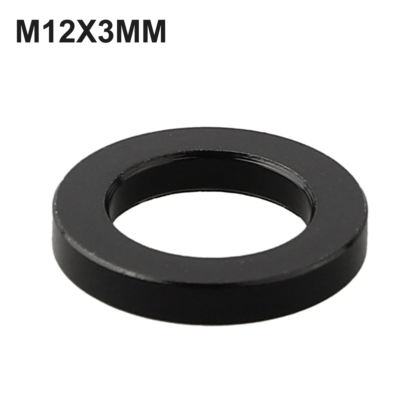 Fahrrad Steckachse Unterlegscheibe M12x3/7,5mm M15x0,2/5mm Aluminium Legierung Hub Achse Flache/konische Unterlegscheiben Fahrrad Naben Zubehör – Detail 4