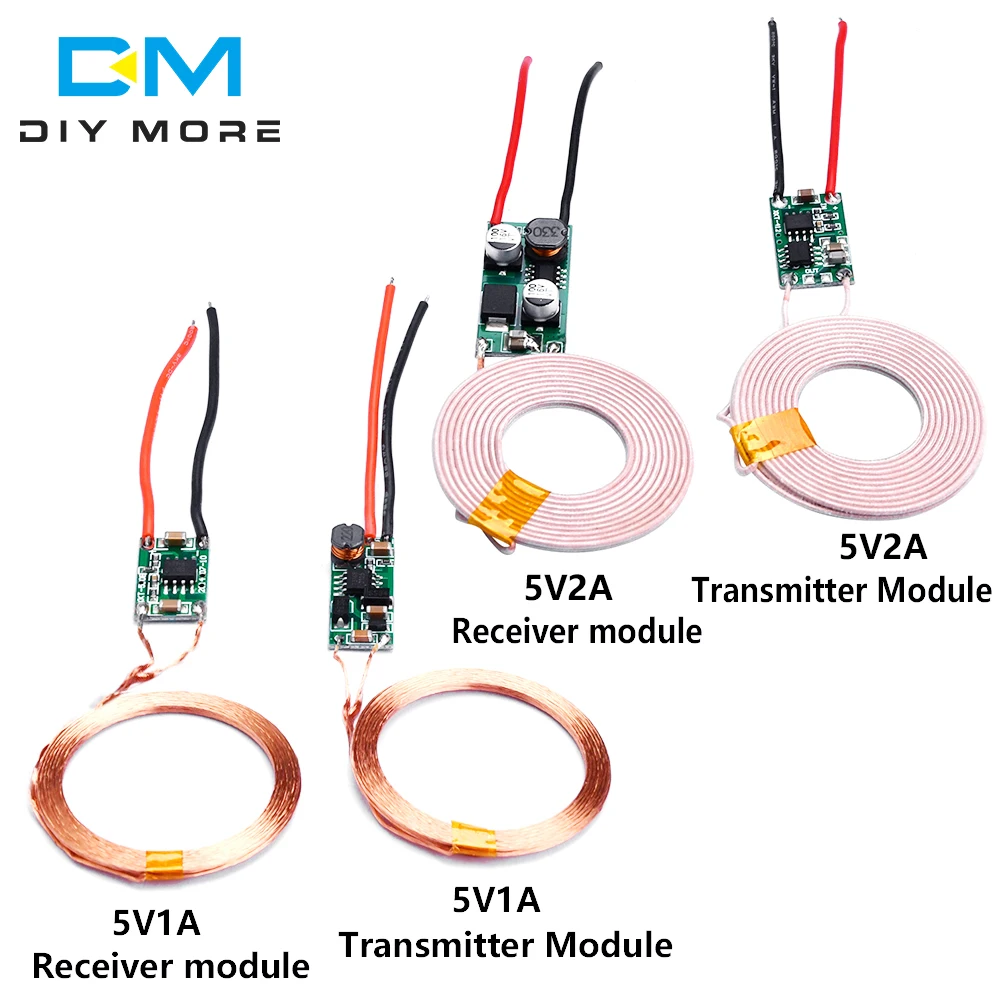 5v 1a/5v 2a Wireless Charger Module Large Current Wireless Power Supply