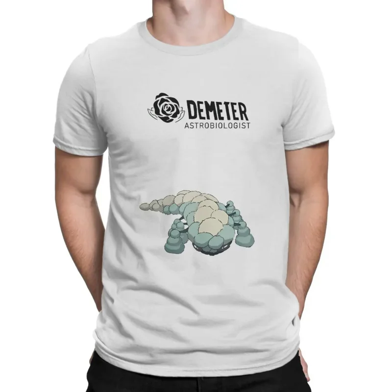 

Demeter астробиология Спортивное существо Дизайнерские мужские футболки Scavengers Kingdom крутые футболки с коротким рукавом с круглым вырезом хлопковая одежда