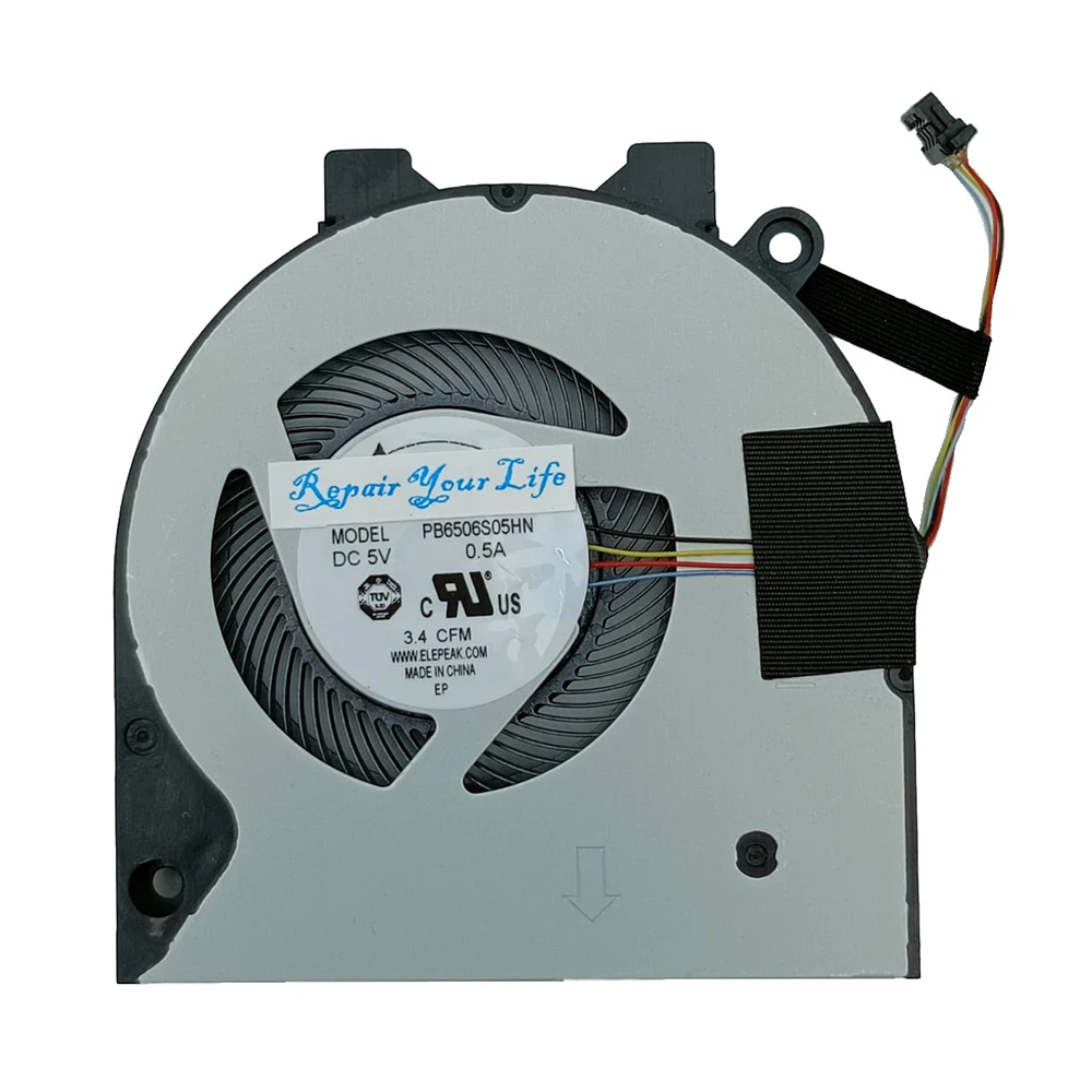Computer Cooling Fan CPU Cooler Fan 5V 4 pin 0G0D3G for Dell Inspiron 14 5480 5481 5482 5488 023.100DJ.0011 connector