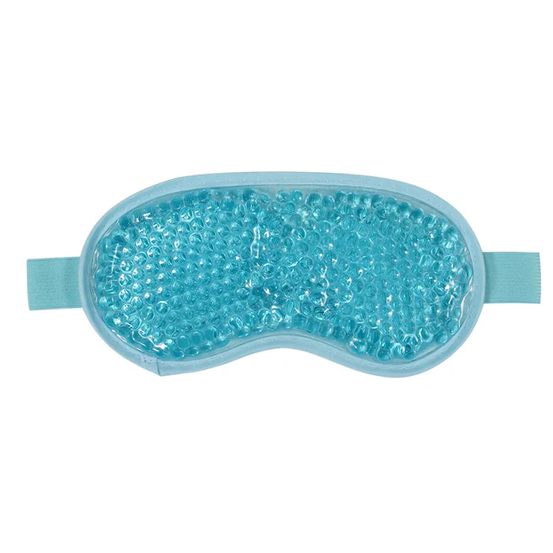 Masque rafraîchissant pour les yeux Gel Ice Hood, bandeau à compresse  chaude et froide pour les maux de tête, spécifications : double couche  (bleu)