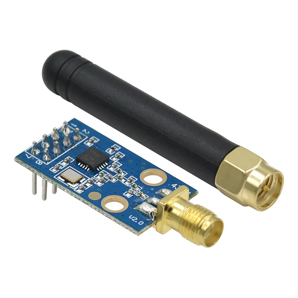 CC1101 Wireless Module with SMA Antenna Wireless Transceiver Module for 433MHZ Enhance the Signal