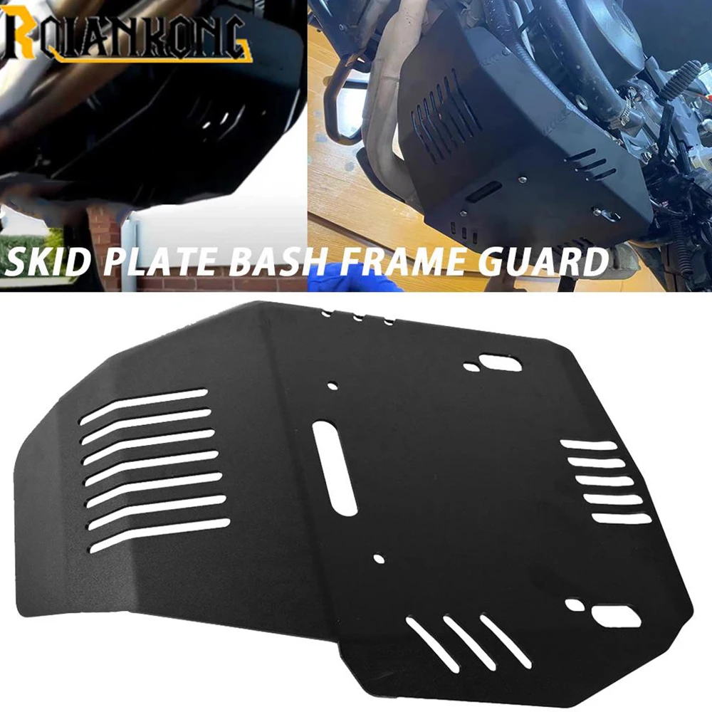 

For Benelli Jinpeng TRK502 TRK502X TRK 502 X 2018 2019 Motorcycle Accessories Skid Plate Frame Engine Chassis Protector Guard