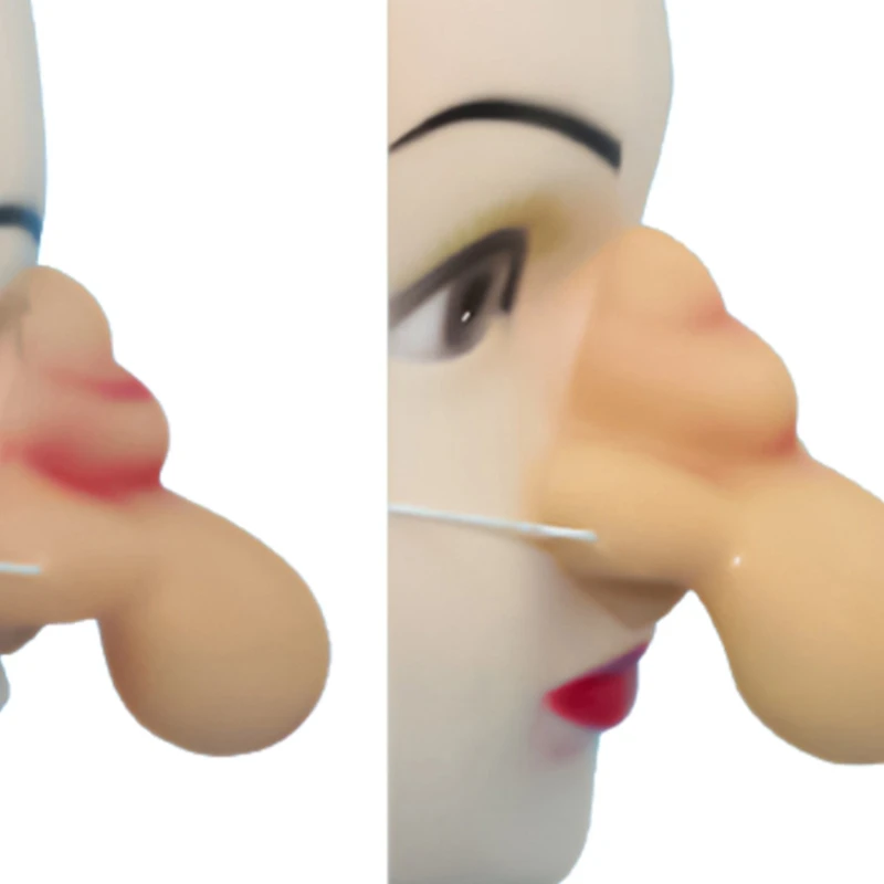 

Witch Nose Halloween Simulation Witch Nose with Elastic Band Animal Costume Props for Children Adult Cosplays Party Nose