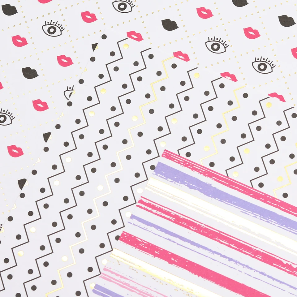 スクラップブッキングキット　１２インチペーパー クリエイティブパススクラップブッキング用品パターンペーパー