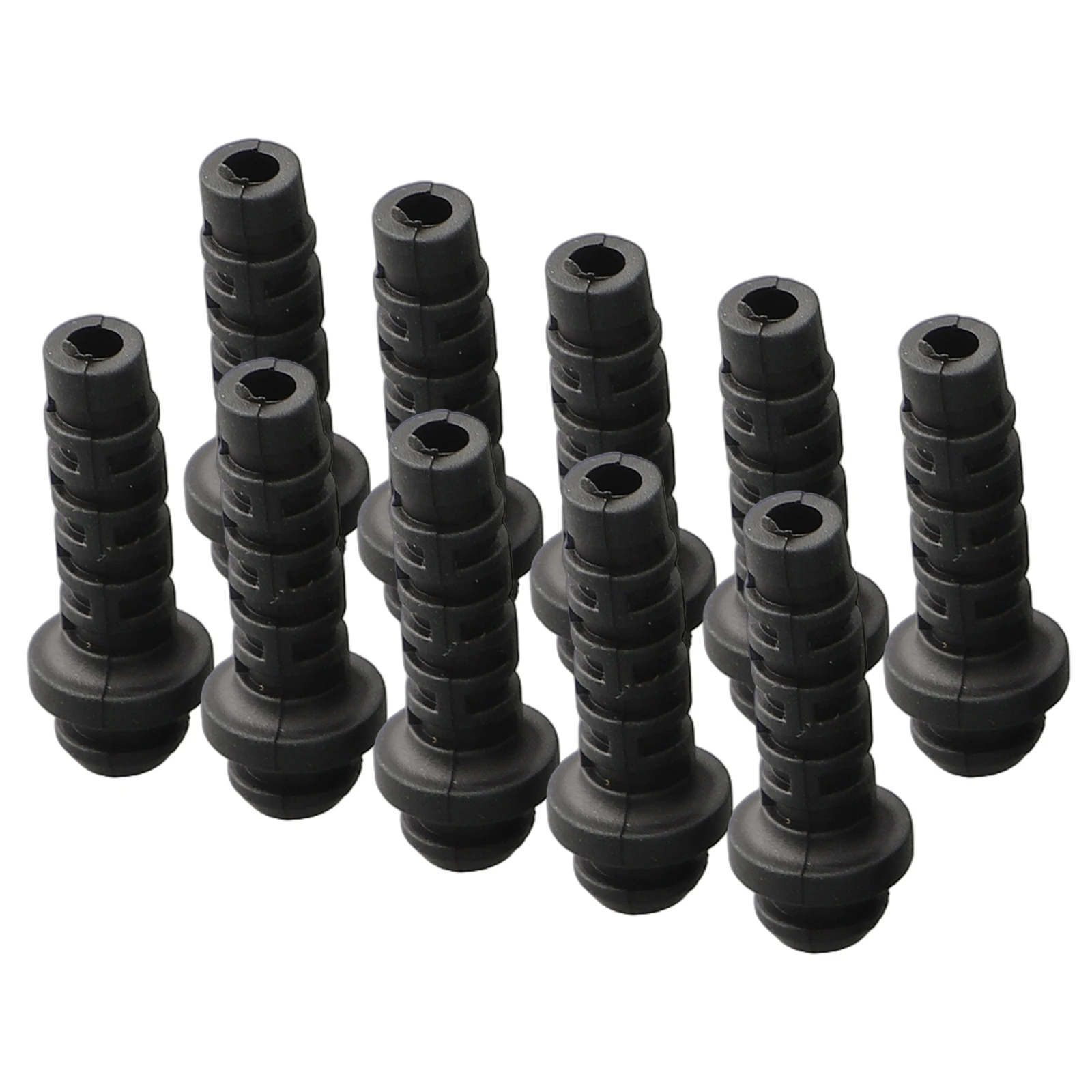 Description Picture 4 of item10pcs 3/4/5mm Cable Gland Connector Rubber Strain Relief Cord Boot Wire Sleeve Polyamide PA6 V-2 Wire Cable Sleeves