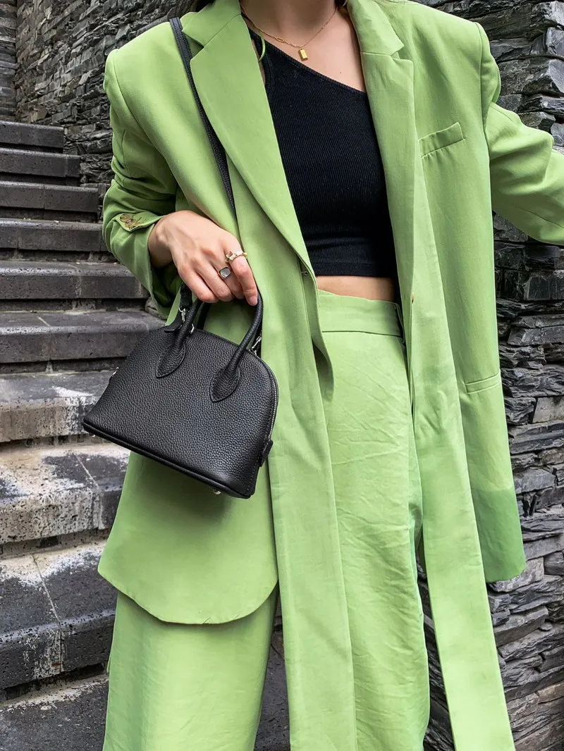 Klassische Damen Handtasche Aus Leder Als Umhängetasche Klein_voghion.com