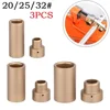 3pcs PPR Pipe Welding Parts Die Head Thickening Weld Tube 20/25/32mm Anti Blocking Head For Hot Melt Welding Pipe Machine 1