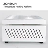 ZONESUN Cellophane Wrapping Machine Poker Box Cigarettes Perfume Cosmetics BOPP Film PVC Sealable Film Sealing Packaging Machine 3