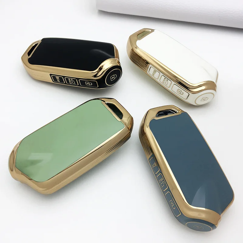 Premium TPU Smart Keyless Car Key Case Cover for Kia Stinger Accessories