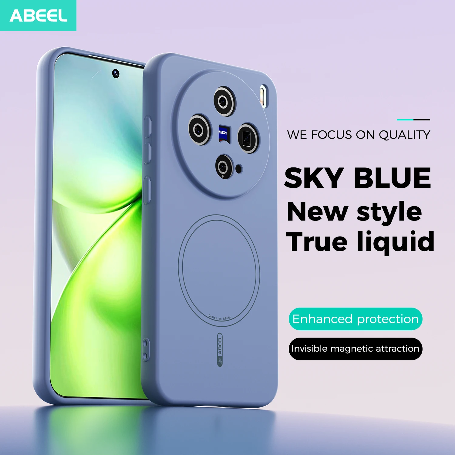 Premium Mini Case - New Magnetic Skin-Feeling Liquid Silicone Drop-proof Cover & Shockproof Bumper