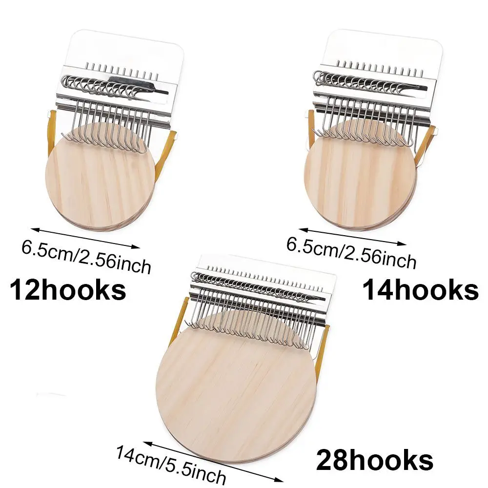 Small Loom Speedweve Type Weave Tool Fun Mending Loom DIY Textile Tools Darning Machine Makes Stitching