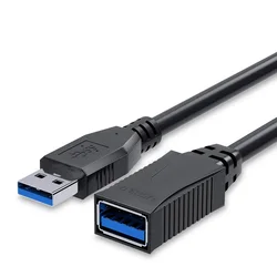 Premium USB 3.0 Extension Cable - Male to Female Data Connection, Available in 1m, 2m, 3m Lengths - 1.5m (Normal USB 3.0)