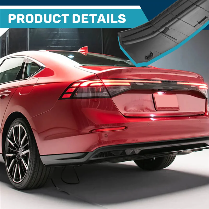 자동차 테일 라이트 트림 플레이트 33503-TVA-H11 33553-TVA-H11 Honda Accord 2018-2023 후면 테일 램프 장식 커버