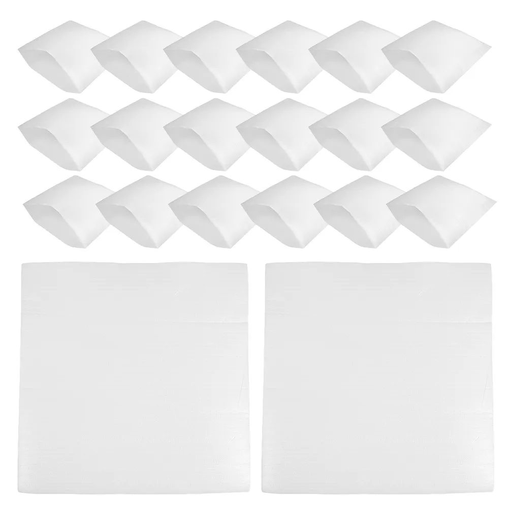 25Pcs 폼 쿠션 파우치 흰색 Epe 보호 포장지(깨지기 쉬운 물품용) 유리제품 접시 배송용 포장 용품