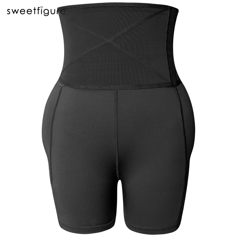 

Girdle Lifts Woman Padded Panties Butt Lifter Shapewear Hip Pads Waist Trainer Body Underwear Shaper Fake Ass False Buttocks