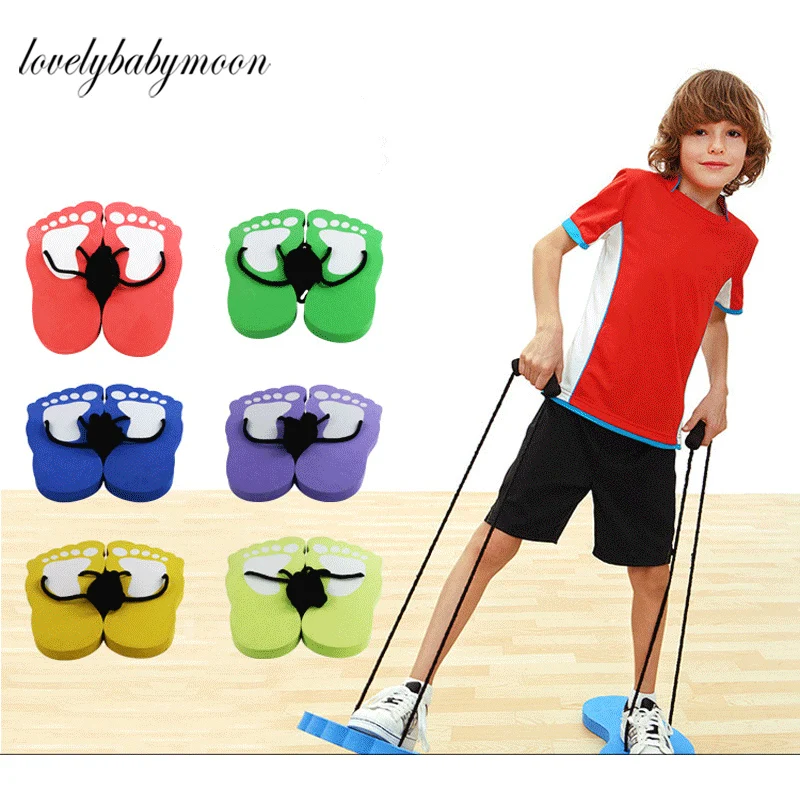 1PairJumpingStiltsBalanceTrainingEquipmentFoambigfeet