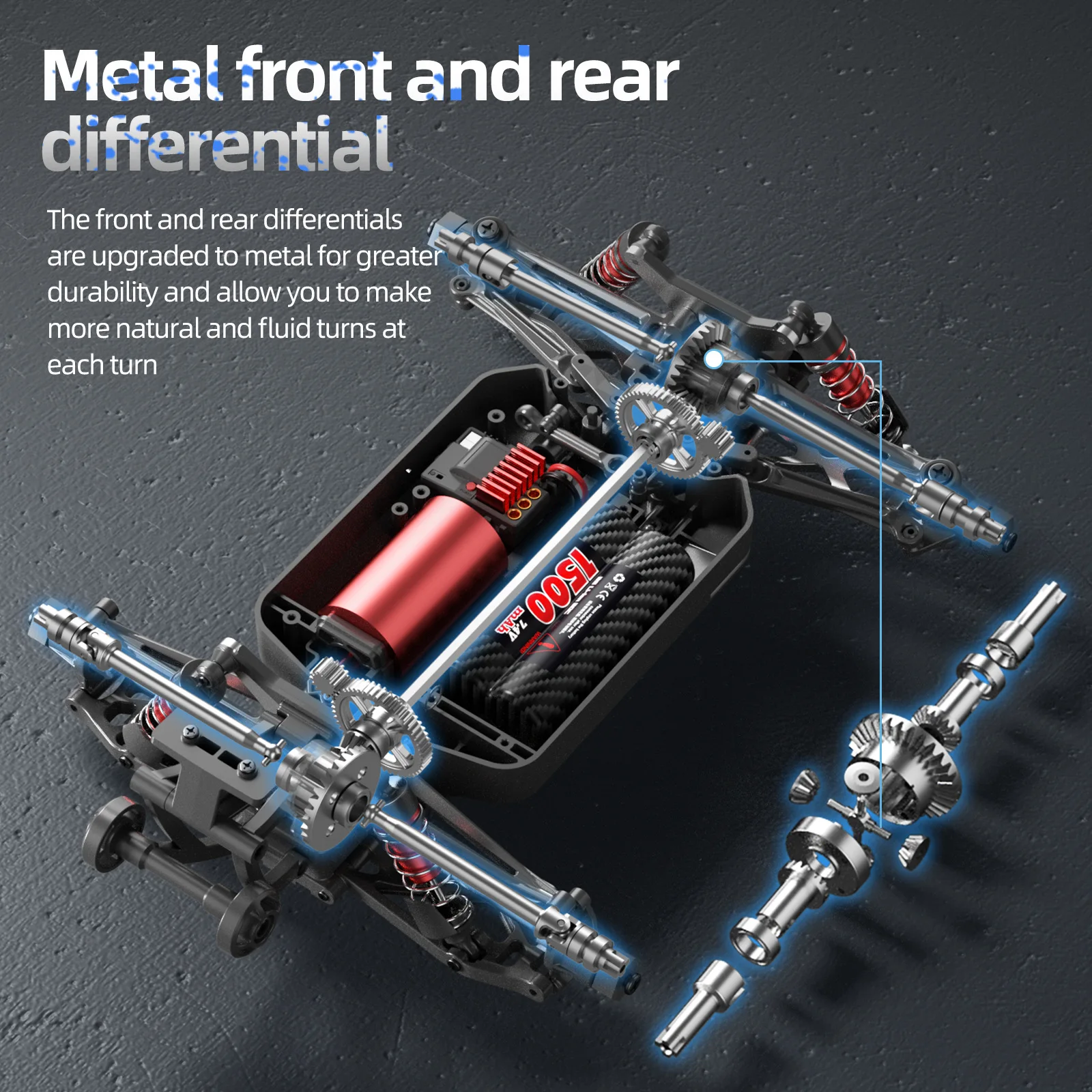 Subida S911 Pro 1/16 Rc Car Professional 4wd High Speed Full Scale Rc Car Drift Buggy 2.4g Full Scale Remote Control 3