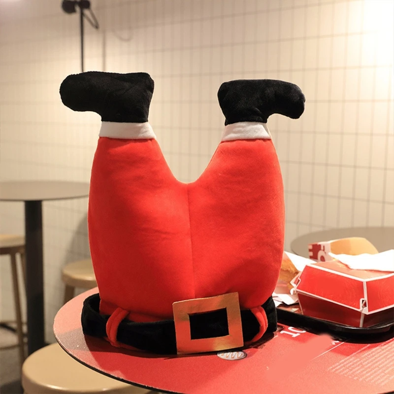 Electric Christmas Hat Singing Santa Hat Headdress Party Photo Prop Decor