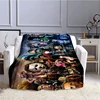Horror Movie Nightmare Killer Blanket Children's Blanket High Quality Flannel Blanket Soft and Comfortable Home Travel Blanket 1
