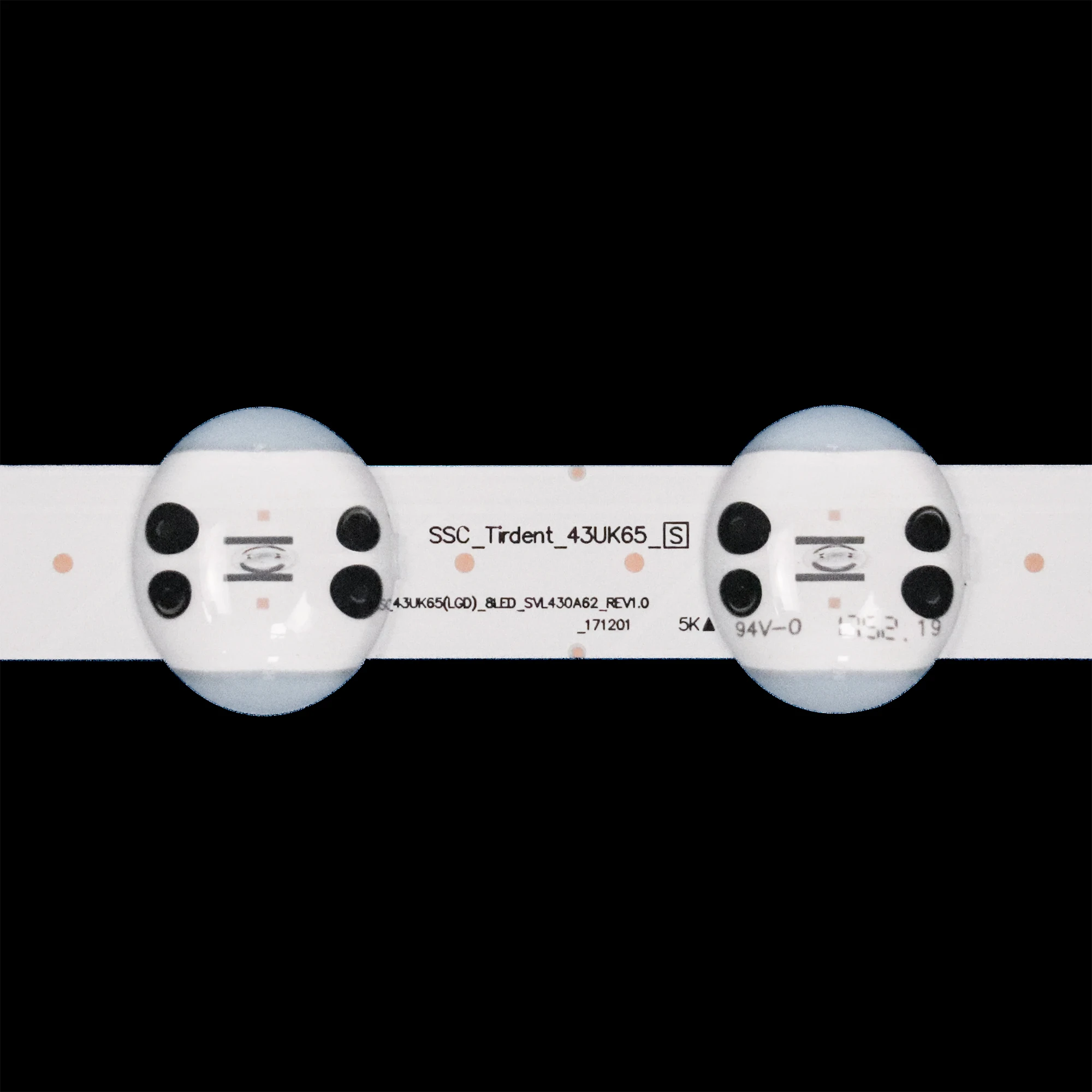 Tira Led para 43uk6500 43uk6750 43uk6520 43uk6510 43uk6520psa 43uk6510psf Hc430dqg-slur-a14x Lgd43062 Trident_43uk65 _ s Svl430a62 - Imagem 2