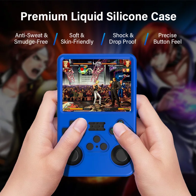 Silicone Protective Case R36S Handheld Game Console Anti-Scratch Soft Shell Durable Cover Gaming Devices