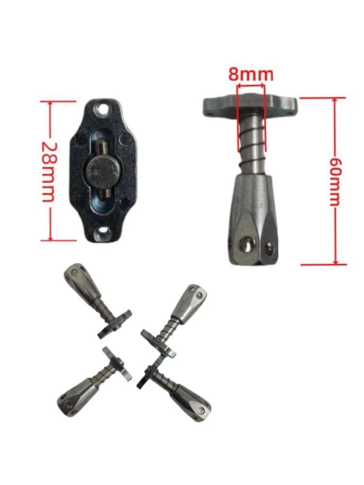 Stainless steel LED display screen accessories, tile screen lock box, splicing lock buckle, rental lock, quick lock, spri