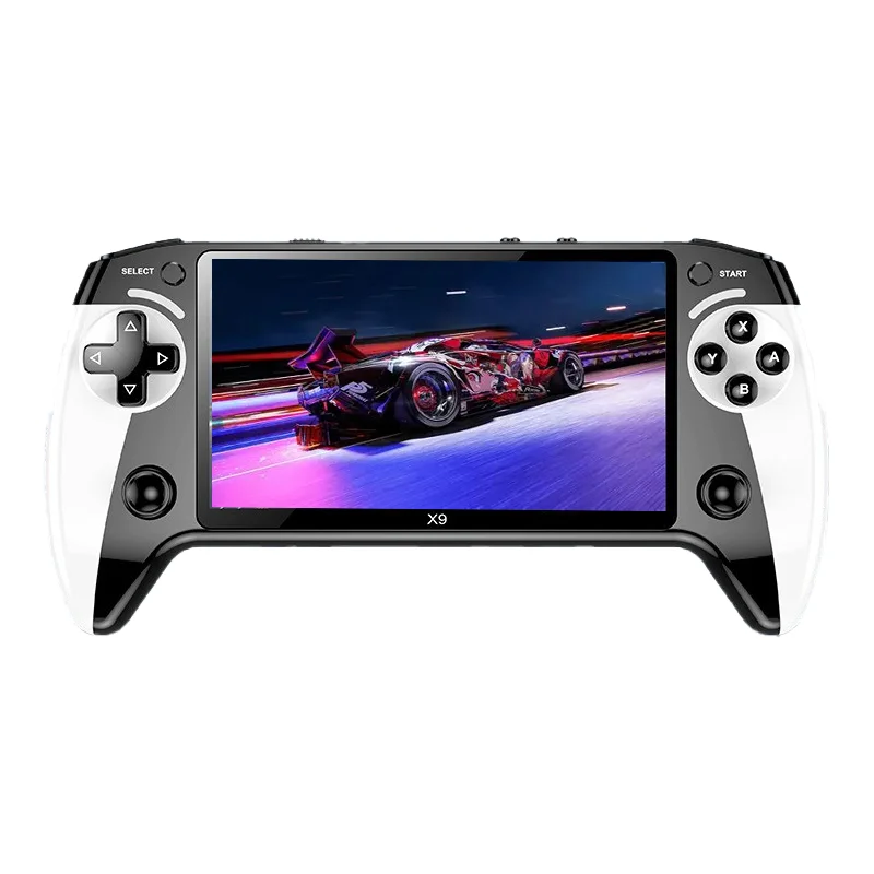 X9 portable game console, 5.5-inch HD screen, multiple languages, retro GBA Arcade video, 8 simulators with 360° non-slip joysti