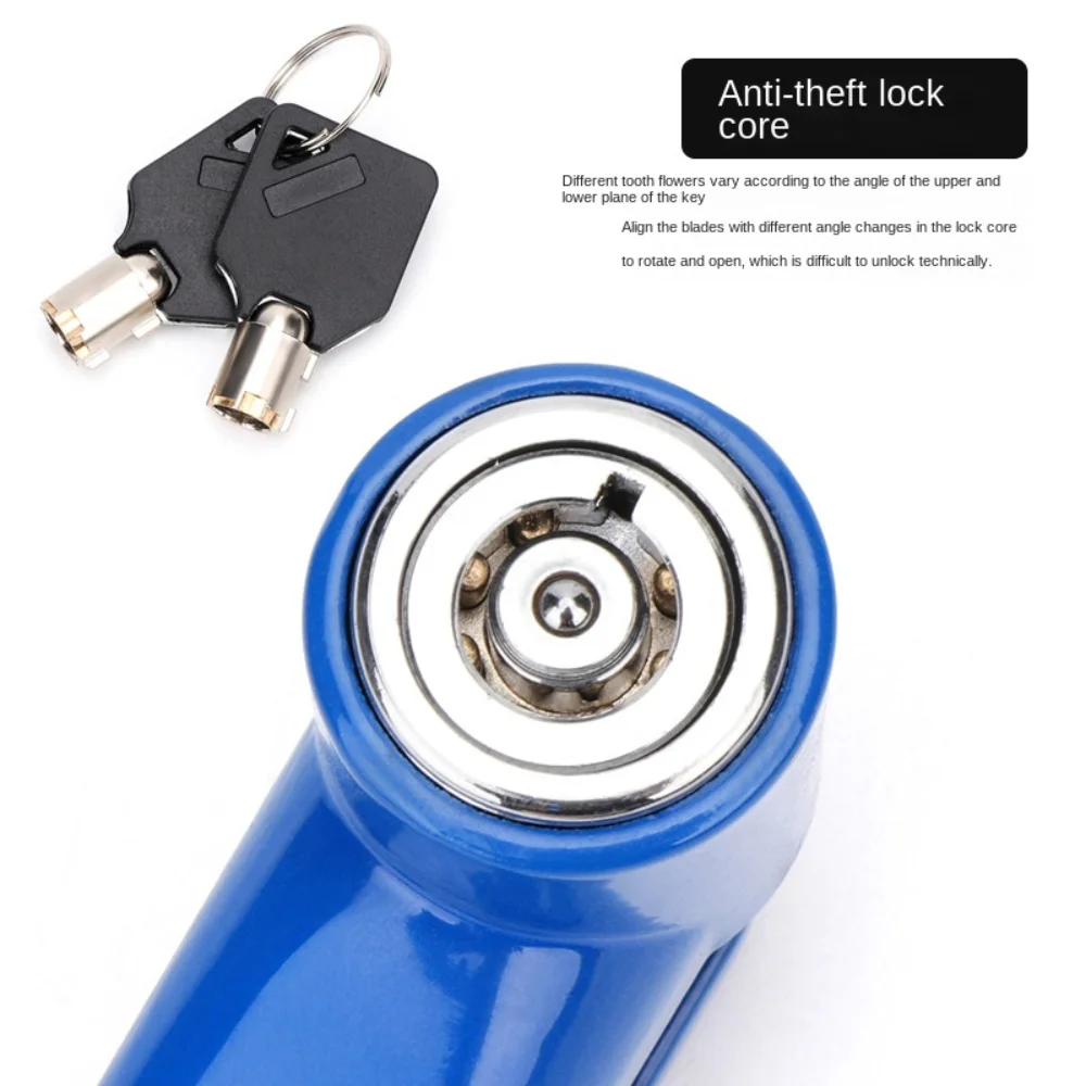 Motorcycle Disc Brake Lock Bicycle Disc Brake Lock Anti-theft Lock Bicycle Motorcycle Mountain Bike Electric Scooter Disc Brake Lock Brake Disc Reminder Rope