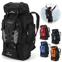 80L Waterproof Hiking Camping Backpack Men Trekking Bag Rucksack Large Capacity Travel Outdoor Sports Bags Camping Equipment