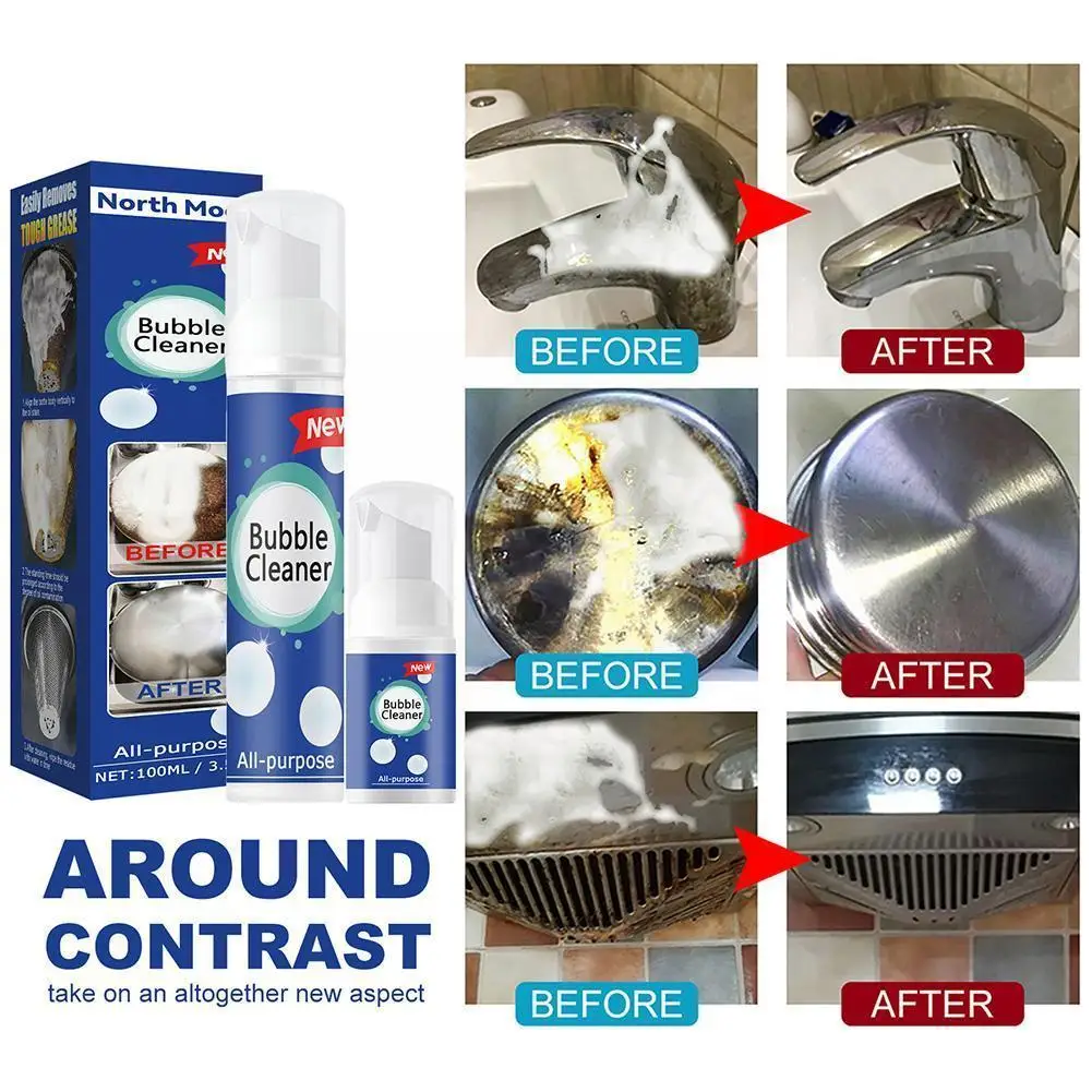 

Автомобильный многофункциональный сверхмощный спрей-очиститель Прямая поставка средство для очистки интерьера автомобиля B2I6