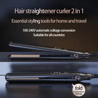 10 Seconds Fast Heating Hair Straightener Curler 2 in 1 For Xiaomi Professional Hairdressing Tools Hot Comb Hair Iron Brush 1