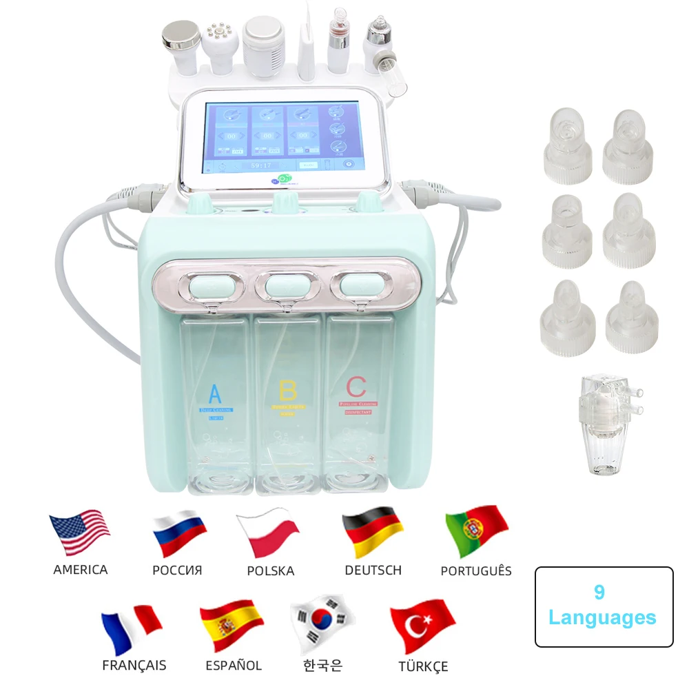 Рисунок 2 - 6 в 1 H2O2 Hydro машина для дермабразии