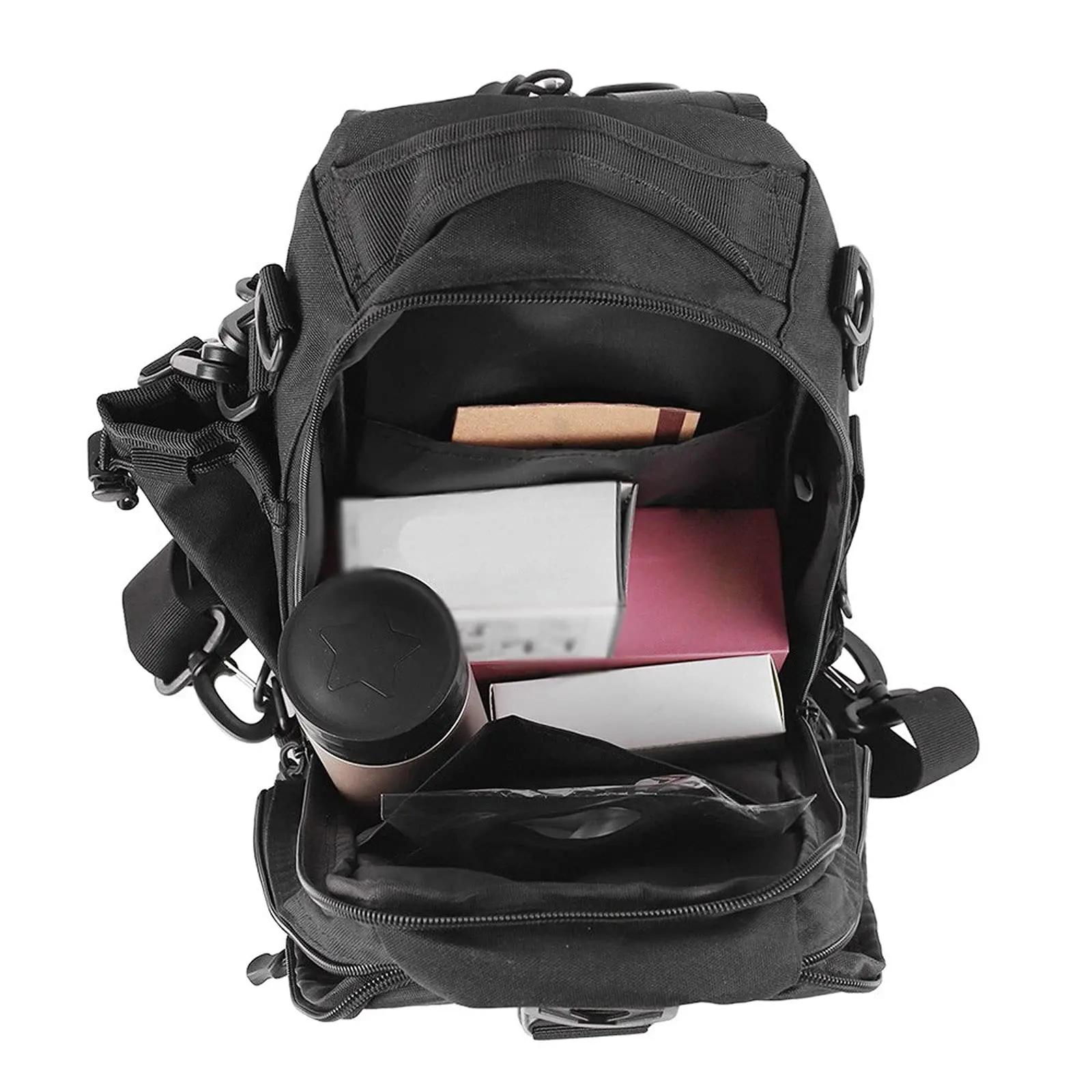 Waterproof Nylon Tactical Backpack for Outdoor Hiking Climbing