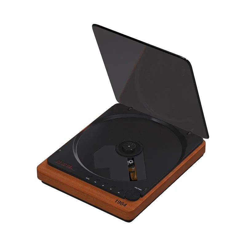 HIFI 발열 등급 레트로 오디오 플레이어, 가정용 전문 CD 플레이어, 고품질 앨범 레코드 플레이어, USB HD 무손실 CD 플레이어, 신제품
