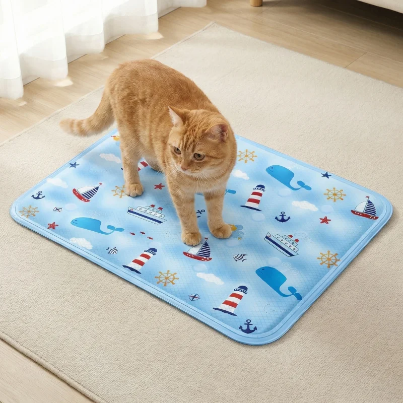 Summer Pet Cooling Pad For Dogs And Cats, Universal Water-filled Cooling Mat, Pet Supplies_voghion.com