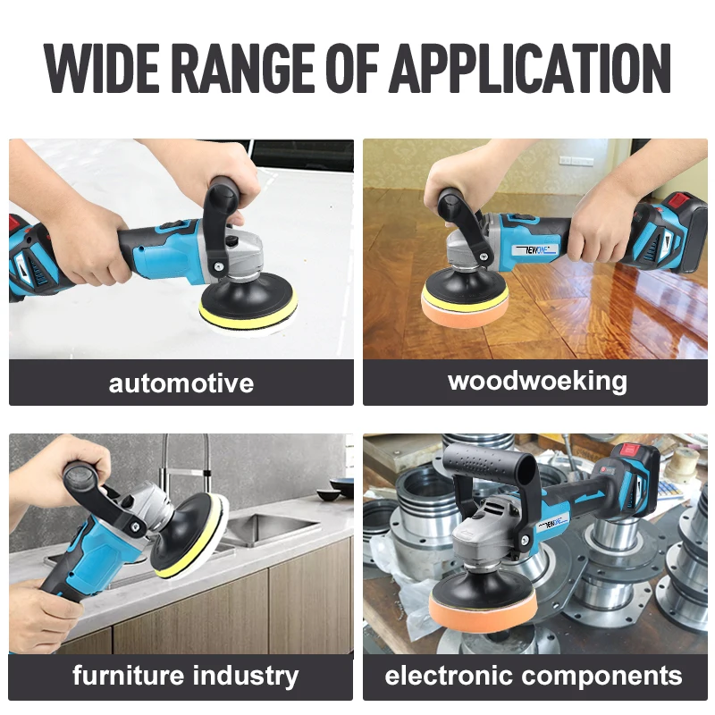 Car Polisher 18V Compatible for Makita