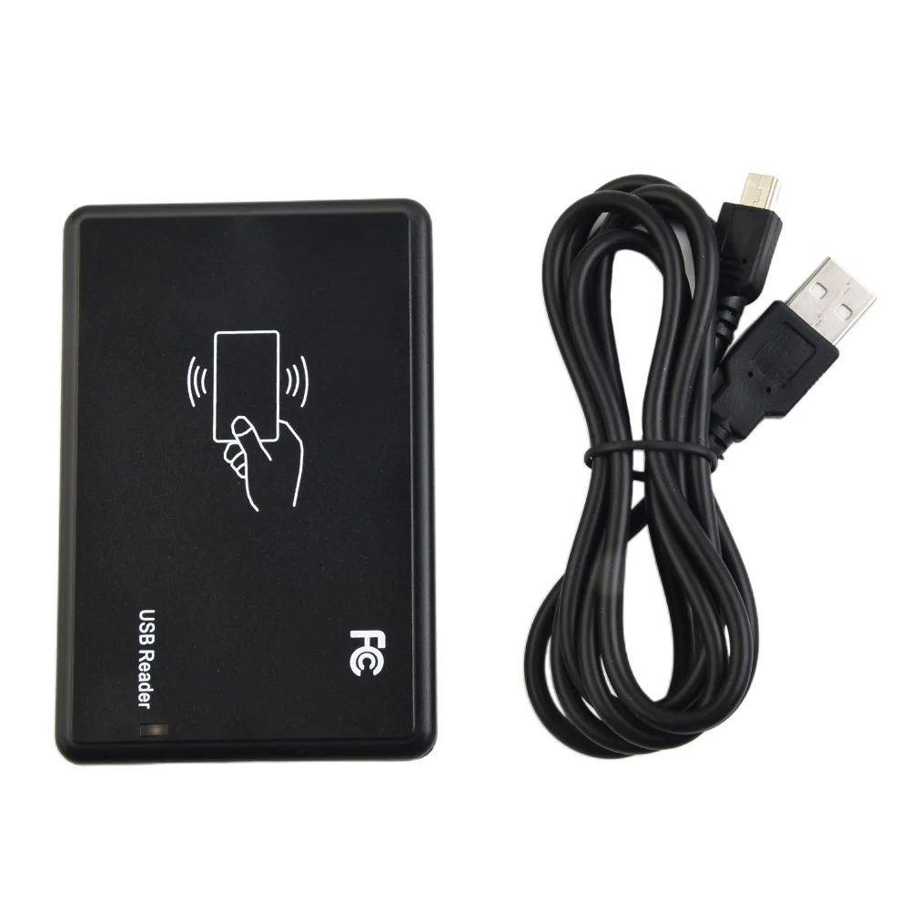 

RFID Reader USB Port EM4100 TK4100 125khz Contactless Proximity Sensor Smart ID Card Reader Sensitivity Smart Card